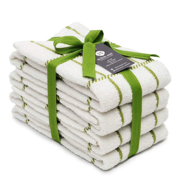 100% Cotton Terry Dish Towels (4 Count)
