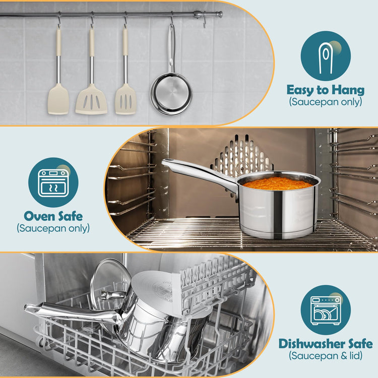 1 Qt Saucepan with Lid