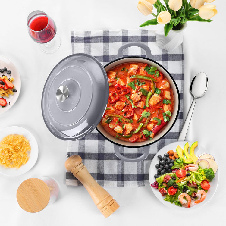 5QT Enameled Dutch Oven