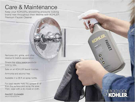 KOHLER K-T72769-4-BV Artifacts Thermostatic Valve Trim with Lever Handle, Vibrant Brushed Bronze