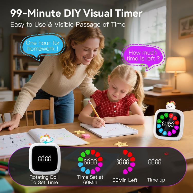 Digital Visual Timer for Kids