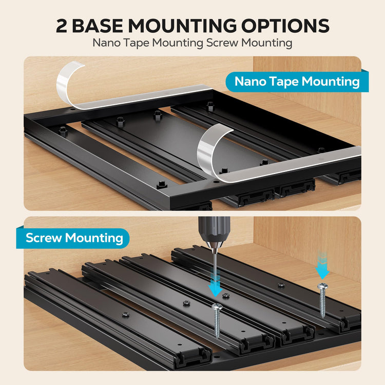 Pull Out Spice Rack Organizer (2 Count)