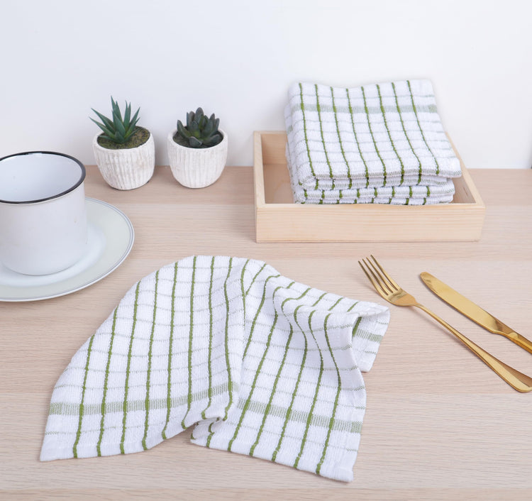 Kitchen Dish Cloths Set of 8 (8 Count)