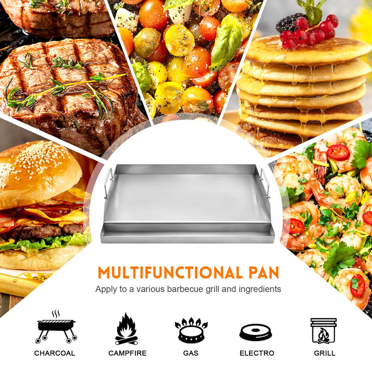 Stainless Steel Griddle for Gas Grills