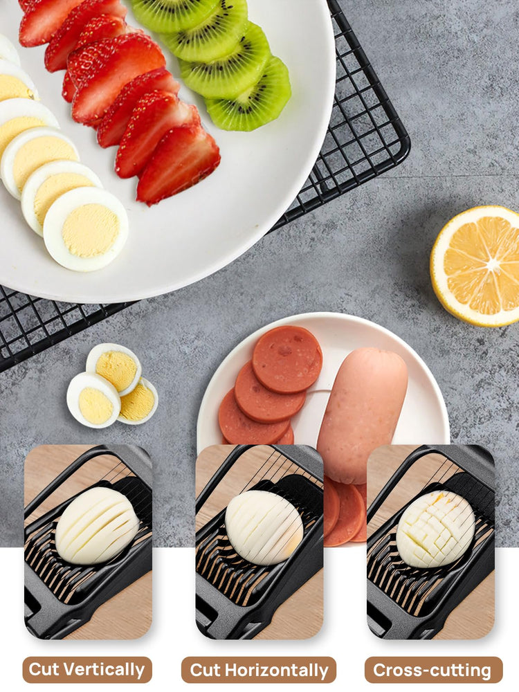 Egg Slicer for Hard Boiled Eggs