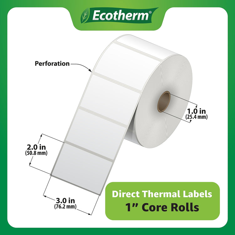 3" x 2" Thermal Labels (7440 Count)