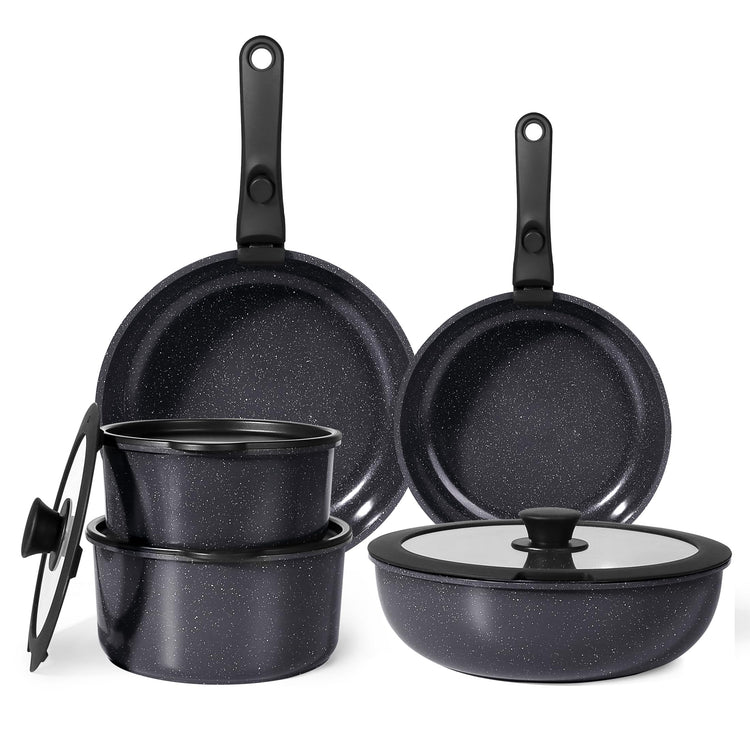 Ceramic Pots and Pans Set Non Stick