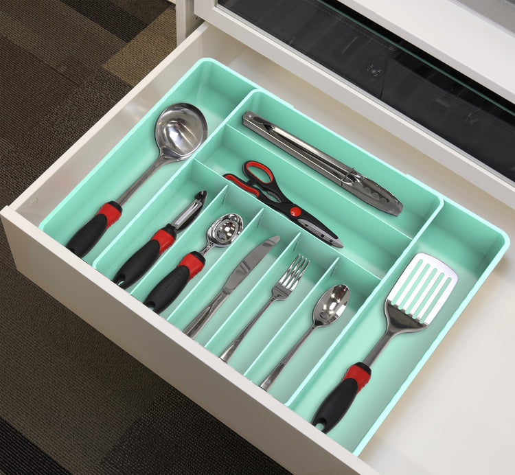 Expandable Kitchen Drawer Flatware Organizer