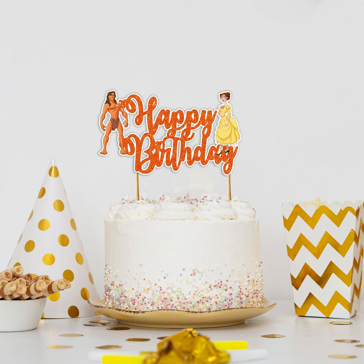Tarzn Happy Birthday Cake Topper