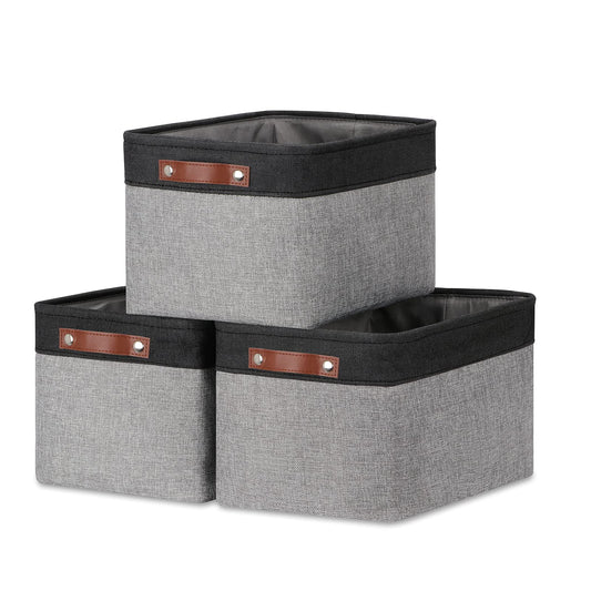Fabric Baskets for Storage (3 Count)