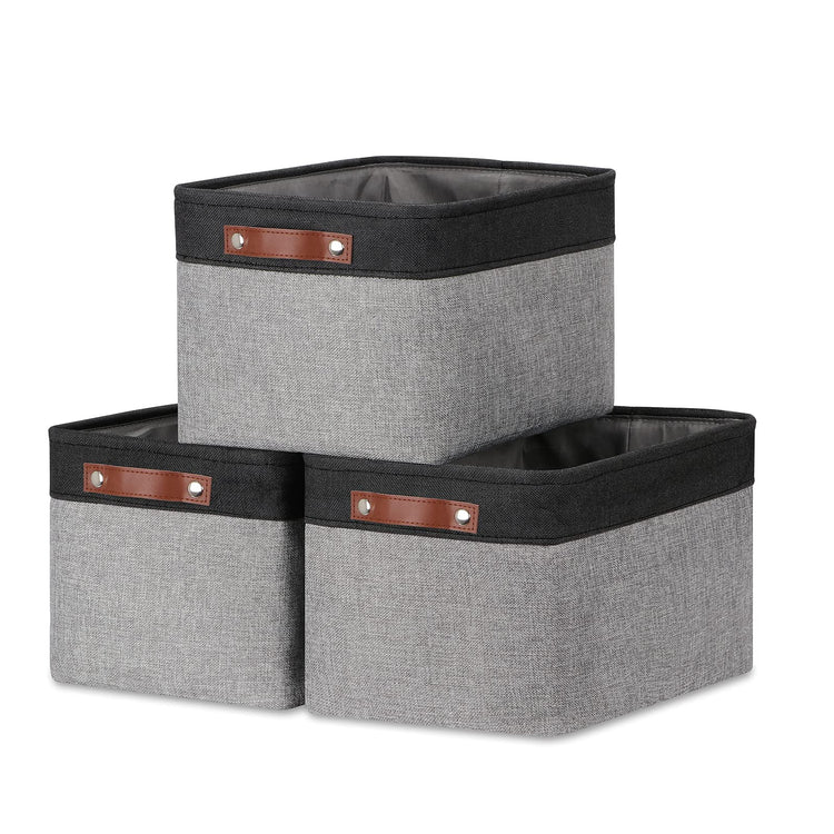 Fabric Baskets for Storage (3 Count)