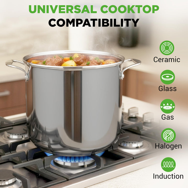 19 Quart Stainless Steel Stockpot