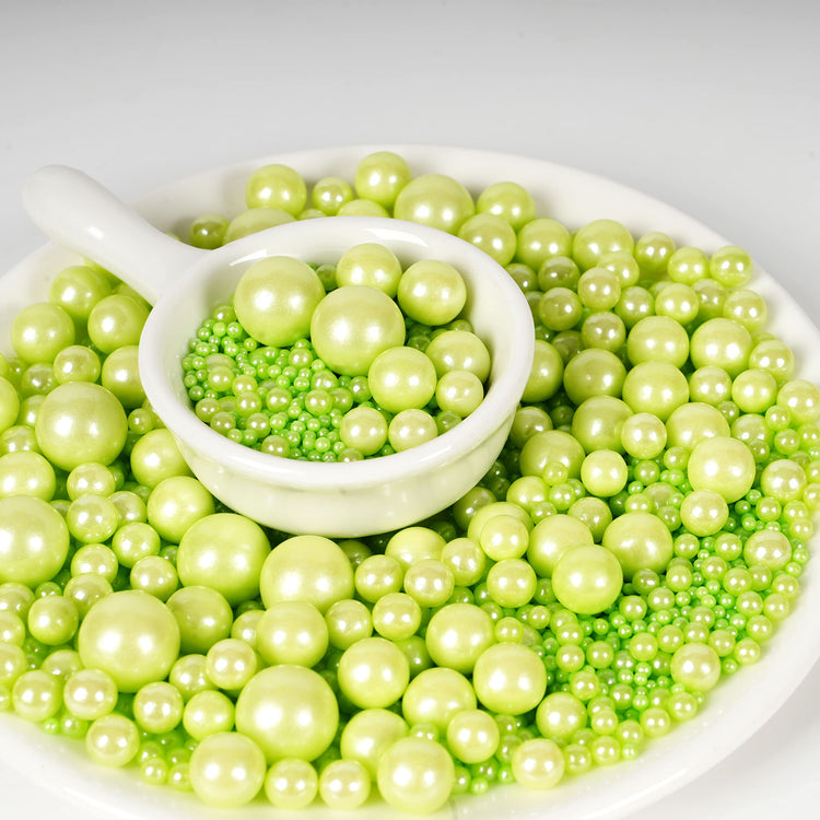 Halloween Green Pearl Sugar Sprinkles (4.58 Ounce)