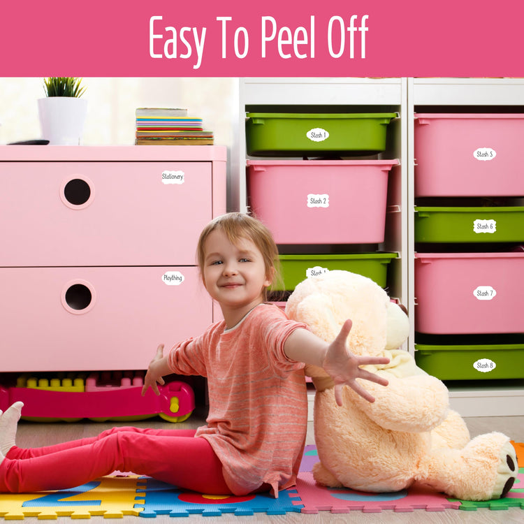 600 PCS Kraft Paper Stickers (600 Count)