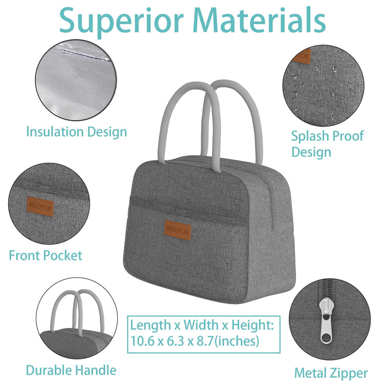 Leakproof Bento Box & Insulated Lunch Bag Set