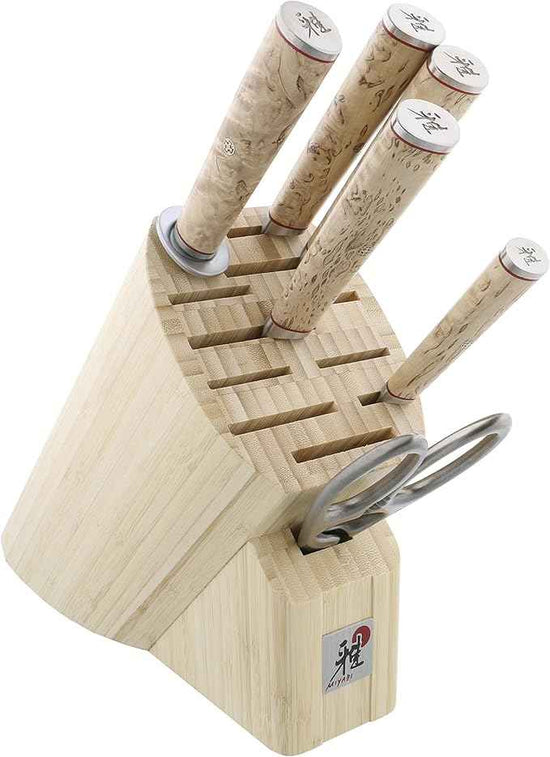 Miyabi Birchwood GS2 7-pc Knife Block Set