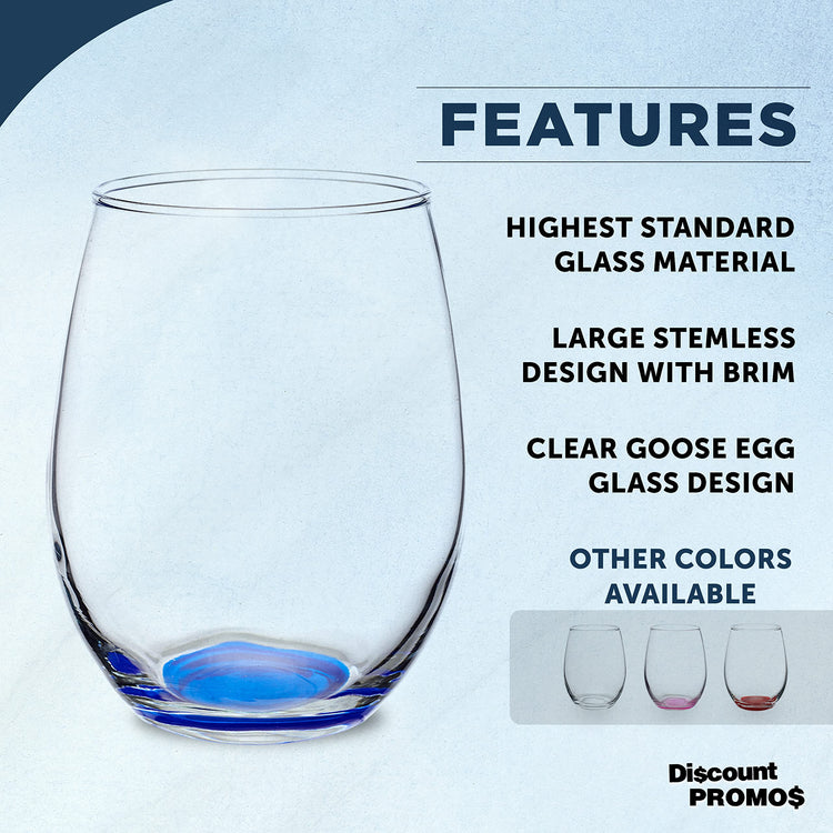 Stemless Wine Glasses in Bulk by ARC Perfection (10 Count)