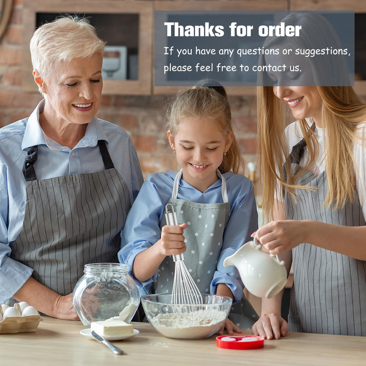 White Silicone Whisk Set of 3 (3 Count)