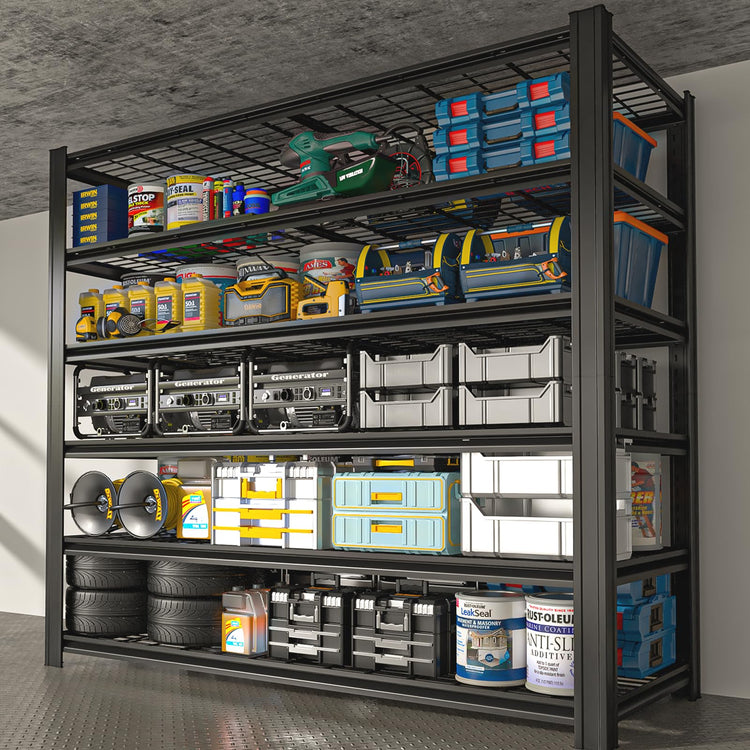 6 Tier Heavy Duty Garage Shelving