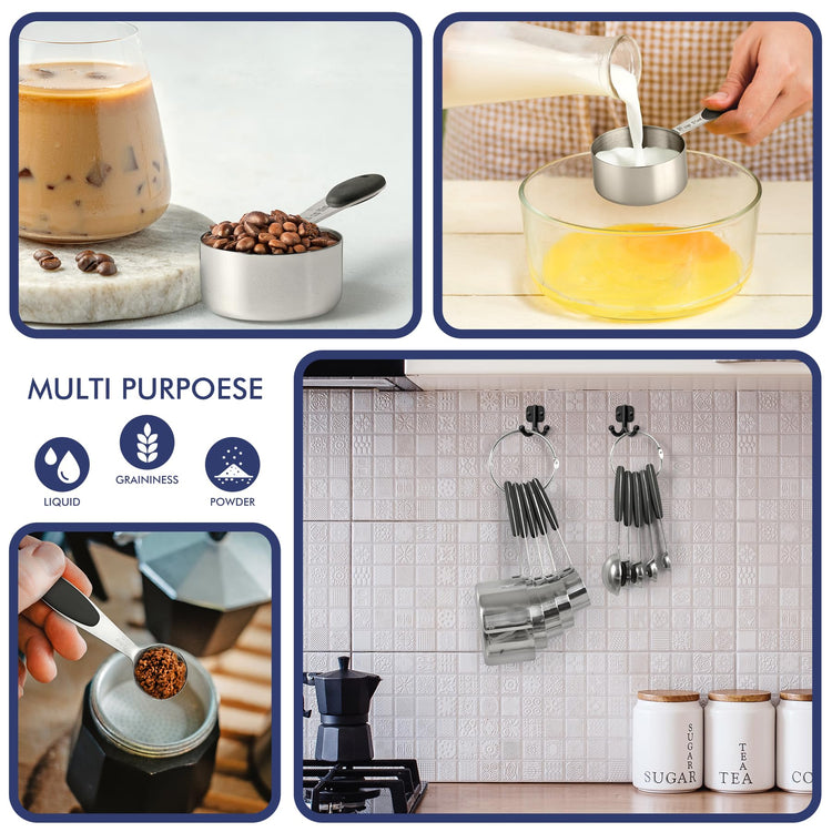 10 PACK Measuring Cups and Spoons Set (10 Count)