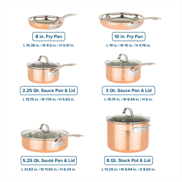 3 Ply Pots and Pans Set