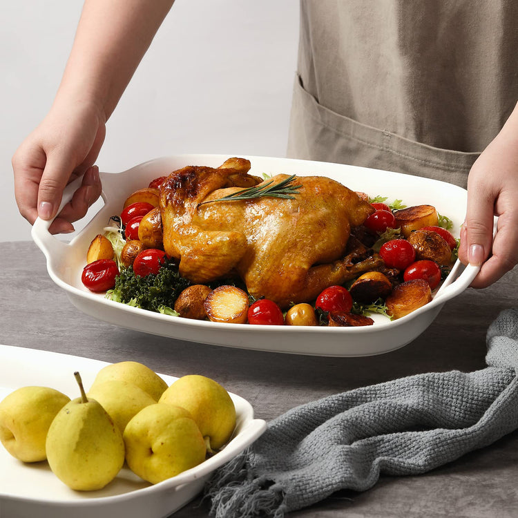 Serving Tray with Handles (2 Count)