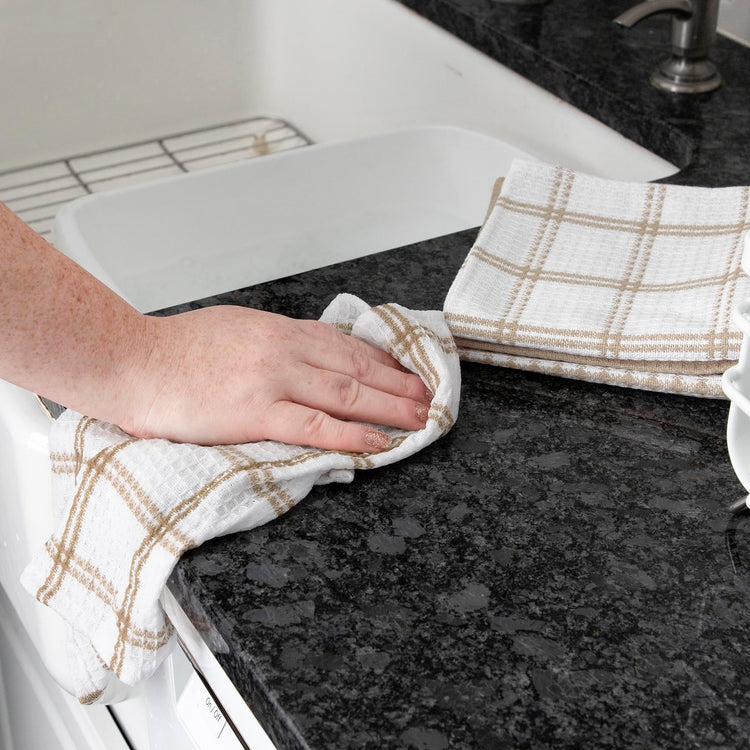 Premium Waffle Dish Cloths (12 Count)