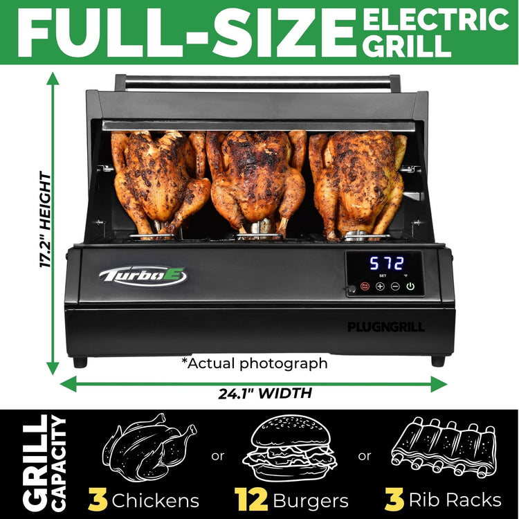 Turbo E XL Electric Grill