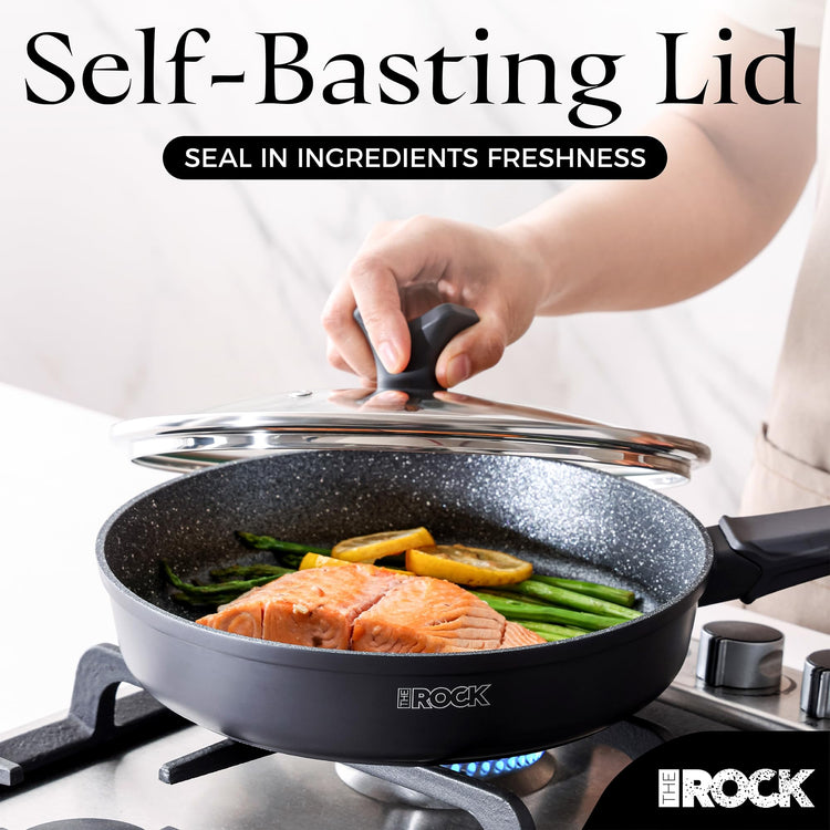SOHO 9.5 Inch Nonstick Frying Pan with Lid