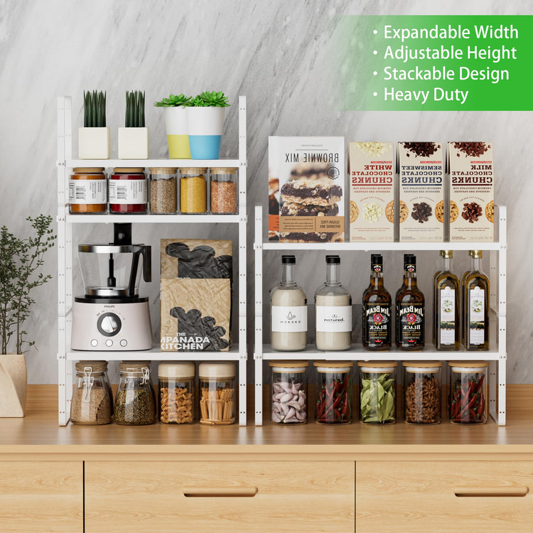 Expandable Cabinet Shelf (2 Count)