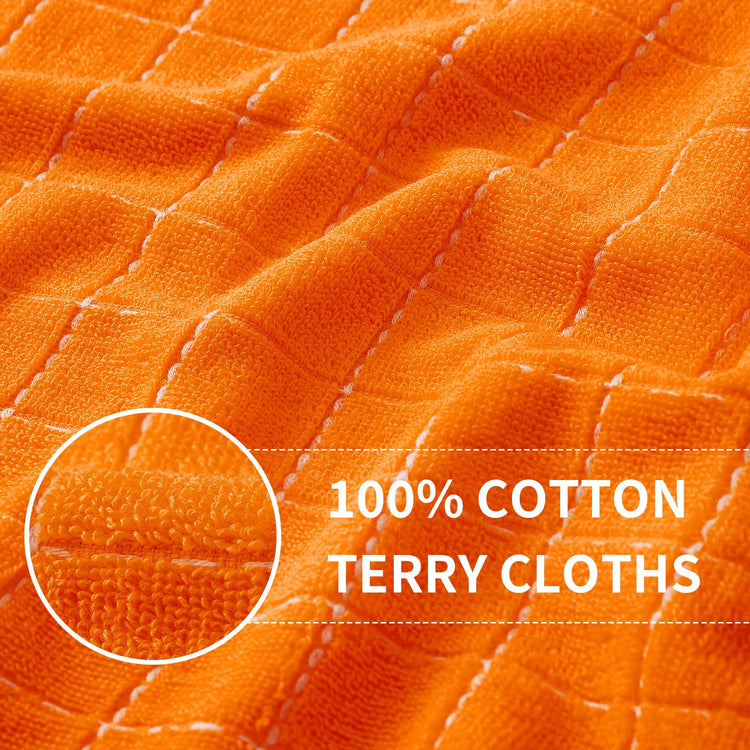 100% Cotton Terry Kitchen Towels (6 Count)