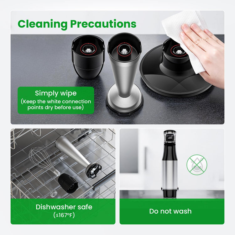 Immersion Blender Handheld Corded