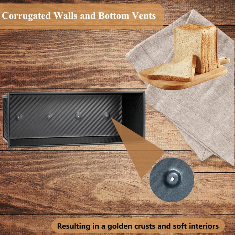 Pullman Loaf Pan with Lid 13x4