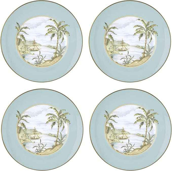 Lenox 897265 British Colonial Tradewind Accent Plates, Set of 4