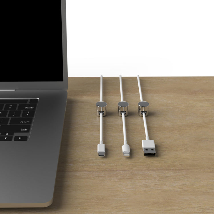 Cable Anchors for Desk Organization (3 Count)