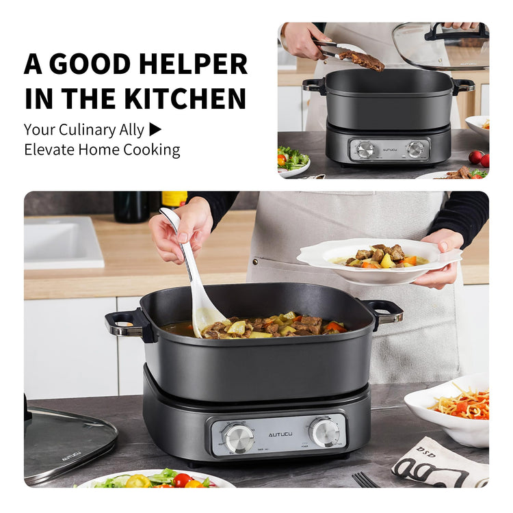 6 Quart Electric Skillet