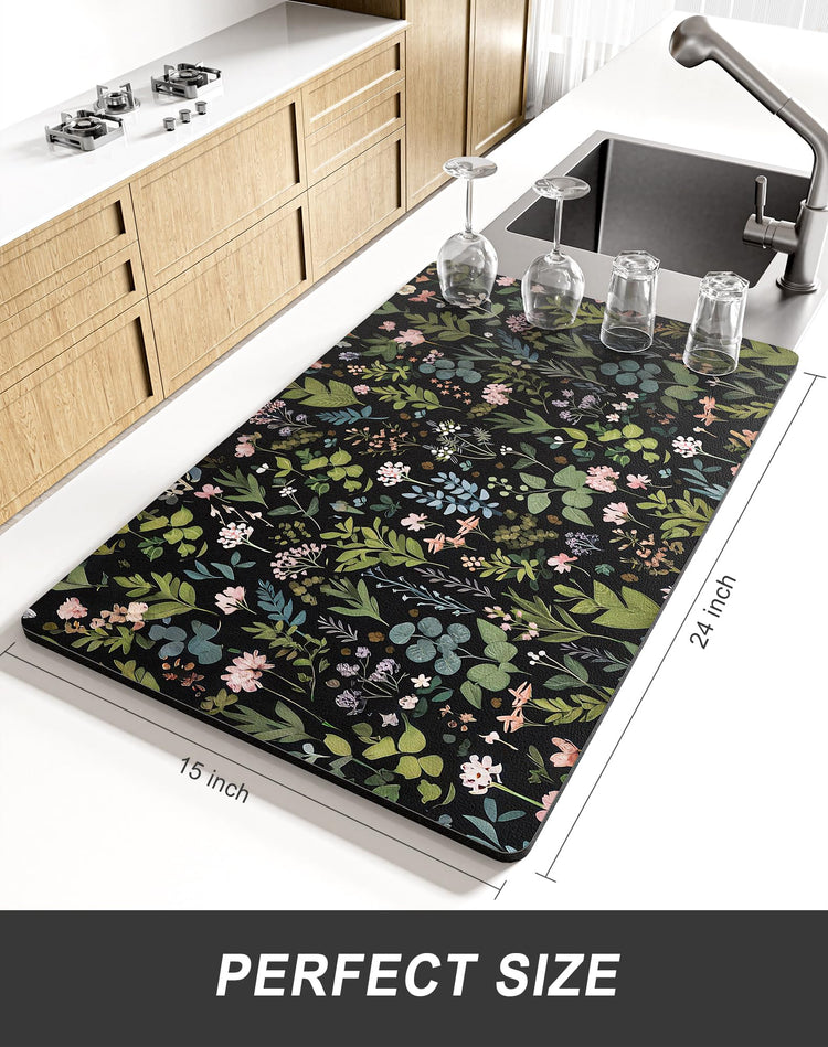 Dish Drying Mat for Kitchen Counter