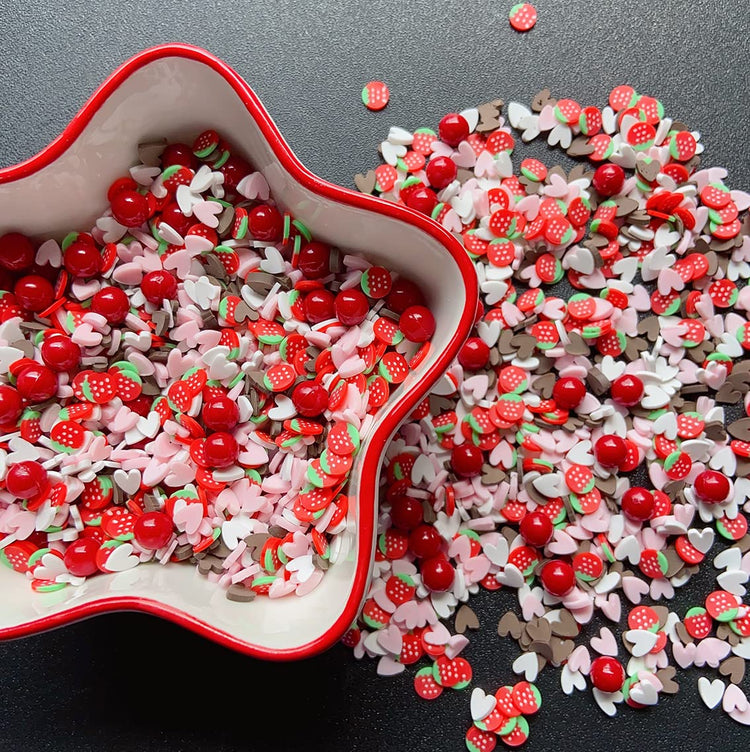Fake Sprinkles Resin Sprinkles Fake Candy Sprinkles Clay Sprinkles Polymer Sprinkles Polymer Clay Slices for Nail Art DIY Crafts Cake Phone Case