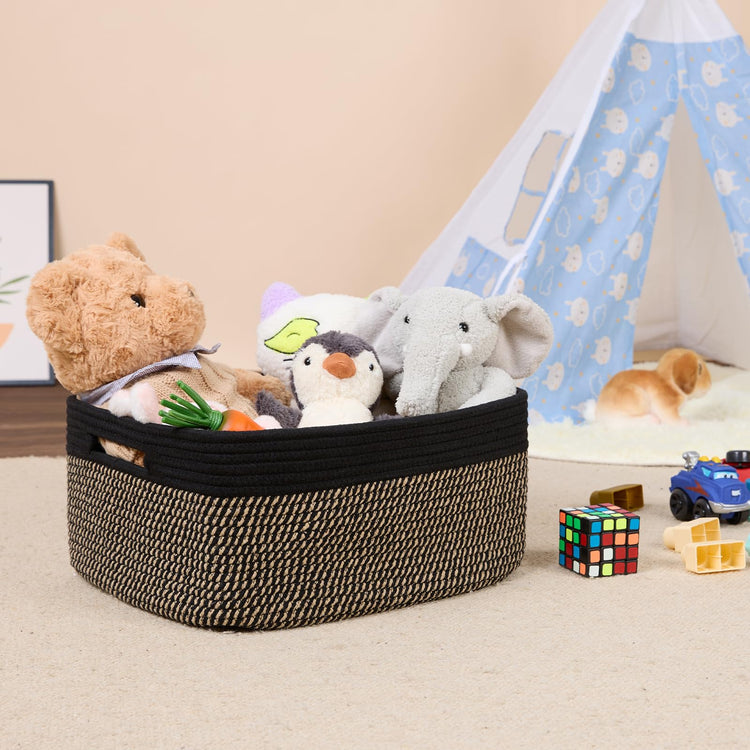 Large Storage Baskets for Shelves (3 Count)