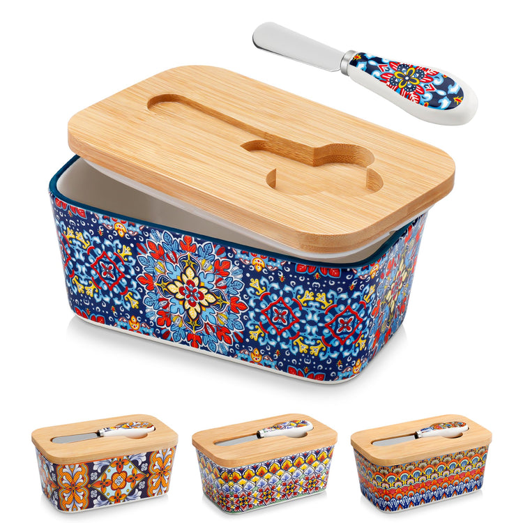 6.5" Butter Dish with Lid
