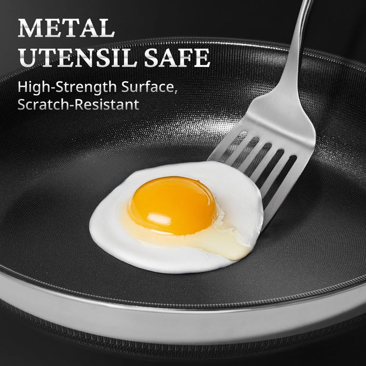 12" Titanium Ceramic Nonstick Frying Pan
