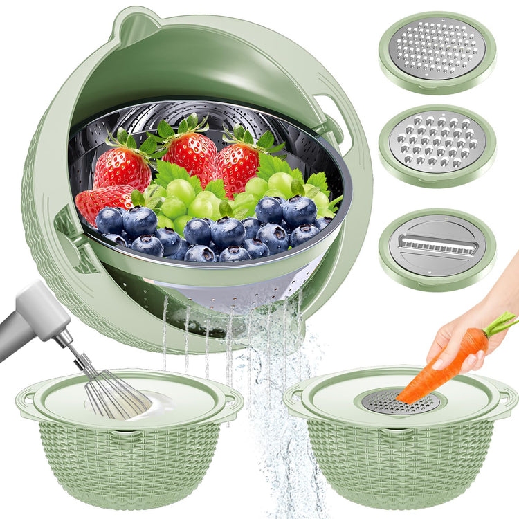 4 1 Colander with Fruit Bowl Set