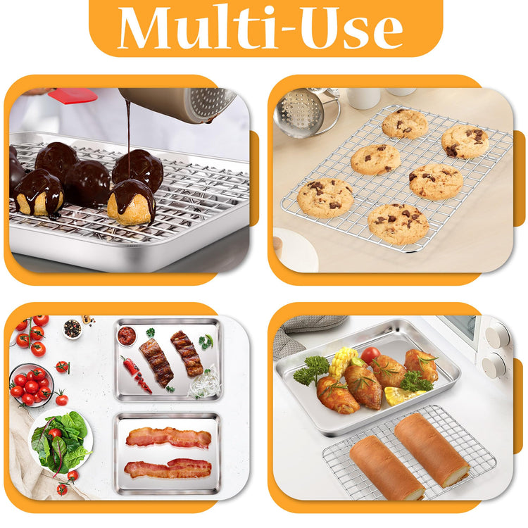 Cookie Sheets with Cooling Racks (2 Count)