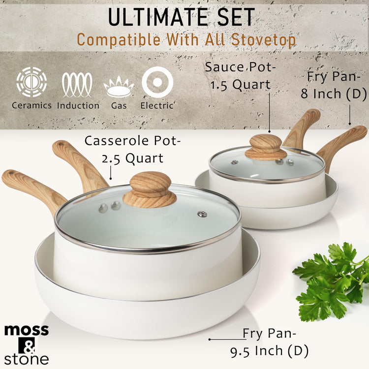 Pots and Pans Set Nonstick