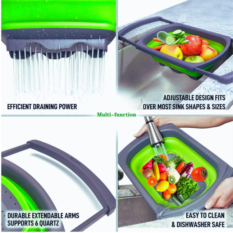 Collapsible Silicone Colander
