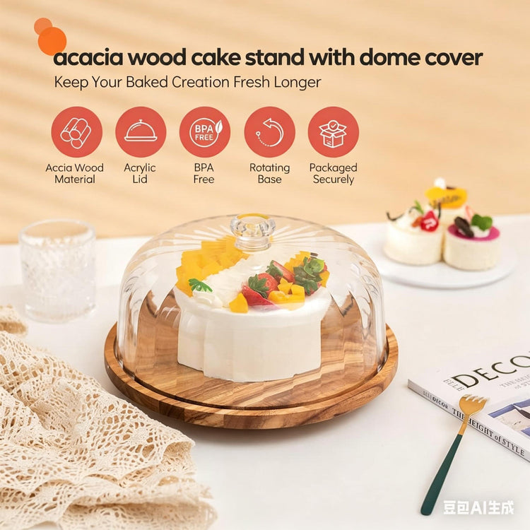 Cake Stand with Lid