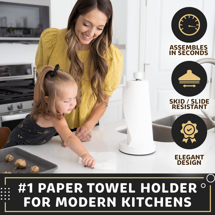 Heavy Duty Stainless Steel Paper Towel Holder