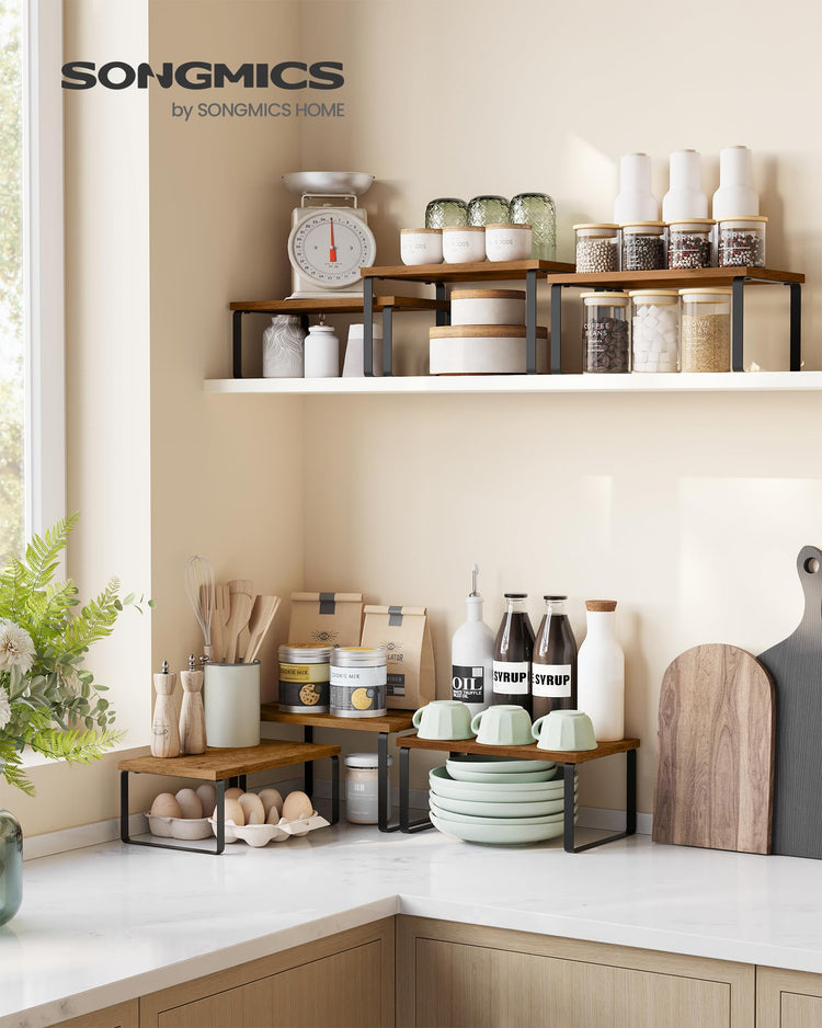 Cabinet Organizer Shelf (3 Count)