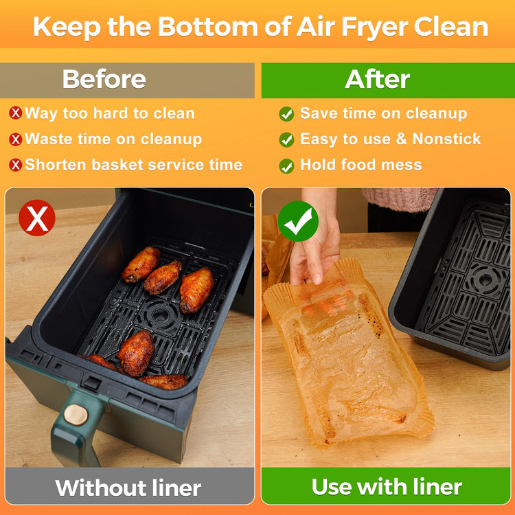 Air Fryer Liners Disposable (150 Count)
