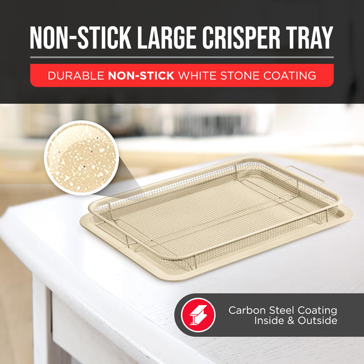Crisper Tray White marble Coating (2 Count)